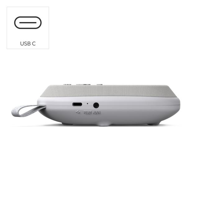 Hama "Calm" Bluetooth® Loudspeaker, White Noise, Flat, Sleep timer, 3W, white 