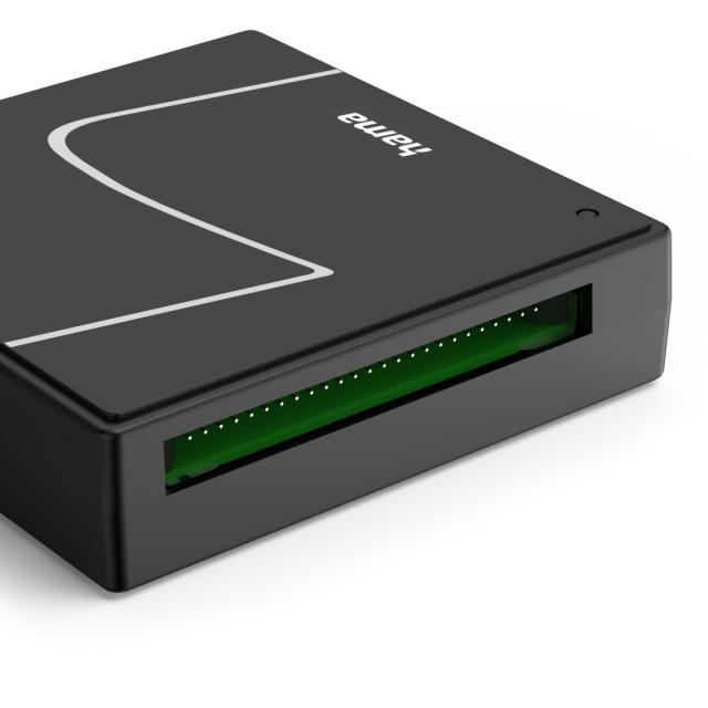 HAMA Card reader USB, USB-A, с USB-C adapter, USB 3.2 Gen1, SD/micro-SD/CF/MS 