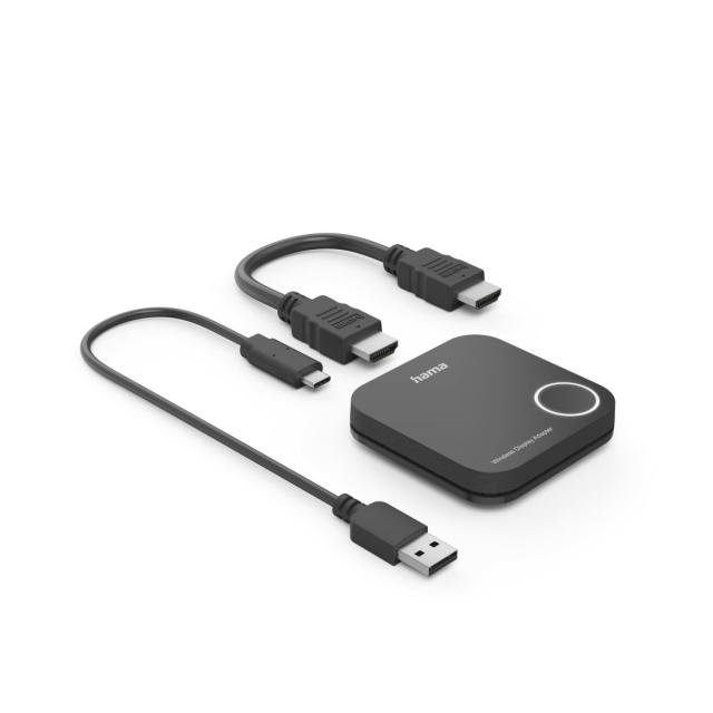Hama Wireless Display Adapter, HDMI™, Full HD 1080p, incl. Cable 