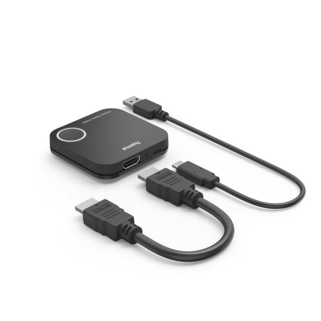 Hama Wireless Display Adapter, HDMI™, Full HD 1080p, incl. Cable 