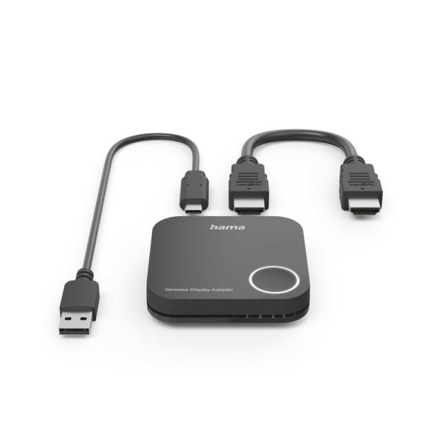 Hama Wireless Display Adapter, HDMI™, Full HD 1080p, incl. Cable 