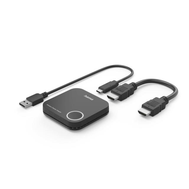 Hama Wireless Display Adapter, HDMI™, Full HD 1080p, incl. Cable 