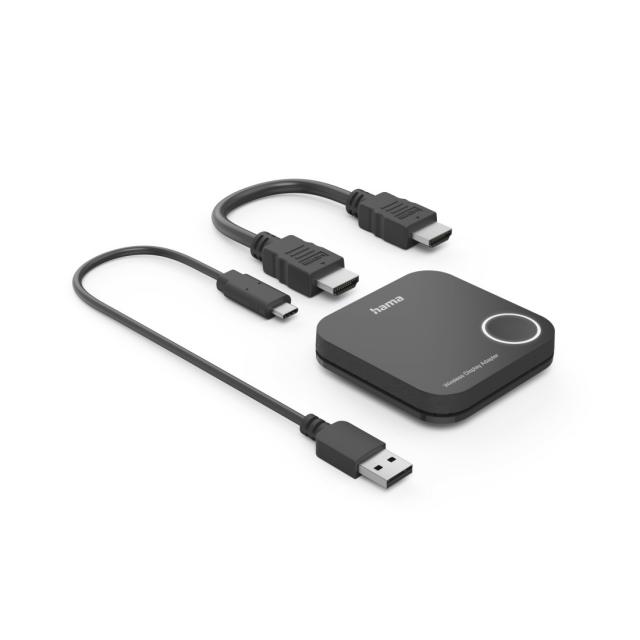 Hama Wireless Display Adapter, HDMI™, Full HD 1080p, incl. Cable 