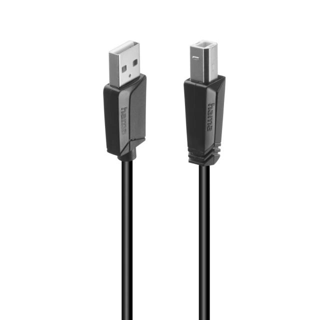 Hama USB Cable, USB 2.0, 480 Mbit/s, 3 m 