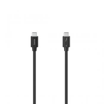 Hama "USB-C" Thunderbolt-4 Cable, 40 Gbit/s, 5A, 100W, Ultra-HD 8K, 0.80 m