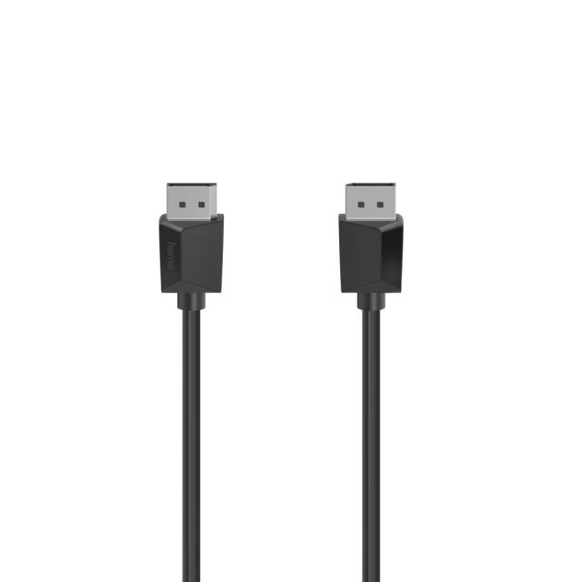 Hama DisplayPort Cable, DP 1.2, Ultra-HD 4K, 0.75 m 