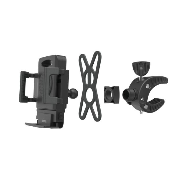 Hama "Strong" Bicycle Mobile Phone Holder, 360-degree Rotation, Univers. for Sma 