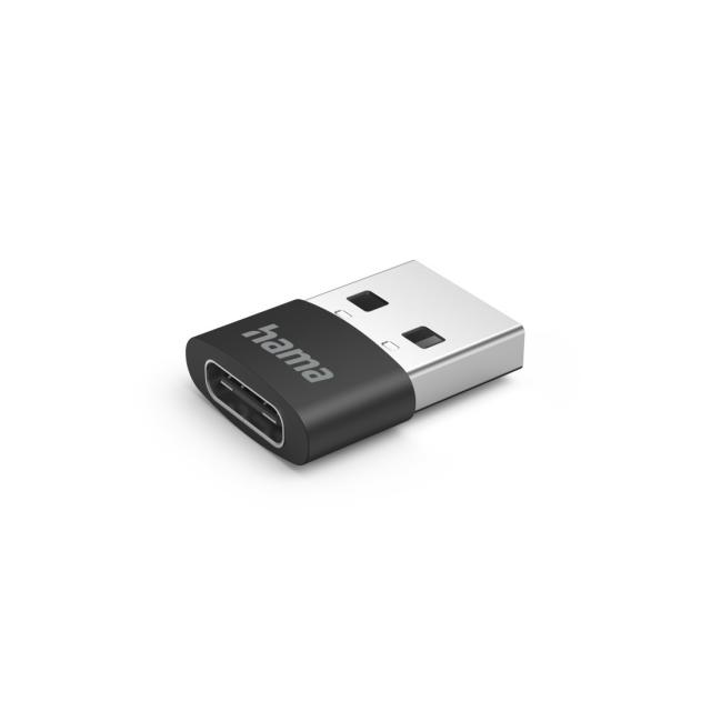 HAMA Преходник от USB-C - USB-A, 480 Mbit/s, 3 бр, 201532 