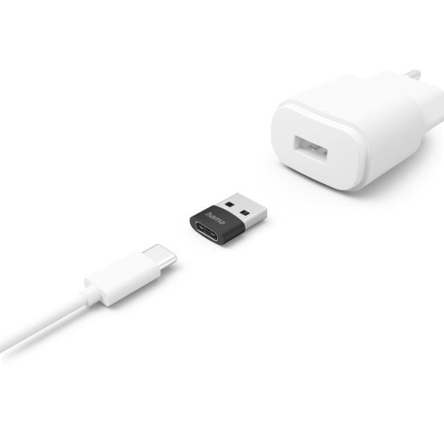 HAMA Преходник от USB-C - USB-A, 480 Mbit/s, 3 бр, 201532 