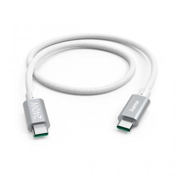 Hama "Full-Featured" USB-C - USB-C Charging Cable, 240W, USB 3.2 Gen1, 5Gbit/s, 1.5 m