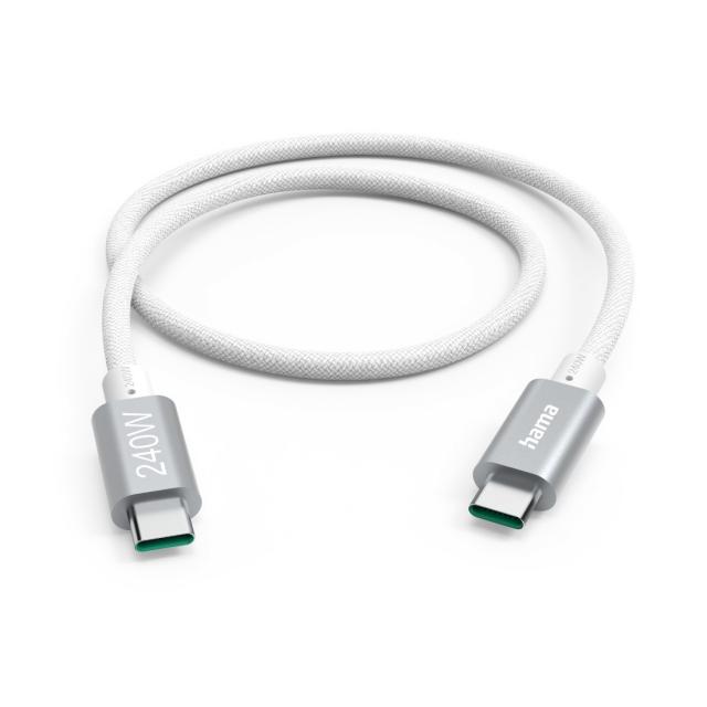 Hama "Full-Featured" USB-C - USB-C Charging Cable, 240W, USB 3.2 Gen1, 5Gbit/s, 1.5 m 