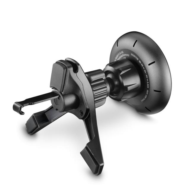 Hama Wireless Qi2 Charger, Inductive Fast Charging in the Car, 15 W, black 