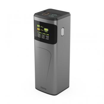 HAMA Външна батерия “High Power”, 65 W, 20000 mAh, 2x USB-C, USB-A, Fast Charging