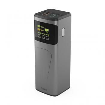 HAMA Външна батерия “High Power”, 150 W, 24000 mAh, 2x USB-C, USB-A, бързо зареждане