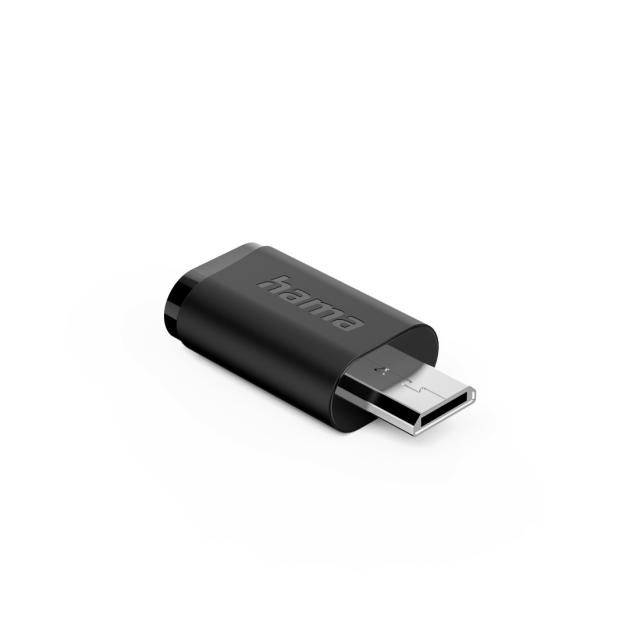 HAMA Адаптер 90°C USB-C - Micro-USB, 3 бр. в комплект 