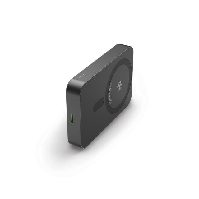 Hama Qi2 Wireless Power Pack, 10000mAh, Inductive Charging, anthracite 