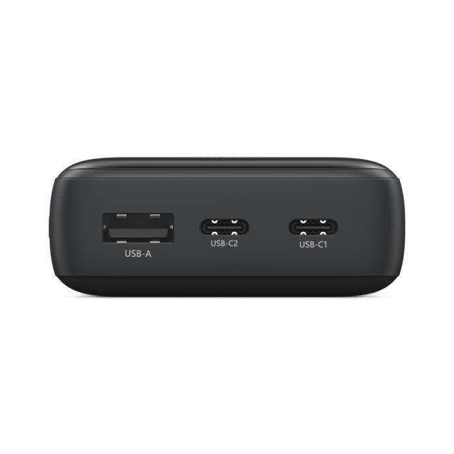 Hama "PD10-W20" Power Pack 10000mAh, Outputs: USB-C, USB-A, Fast Charging, anth. 
