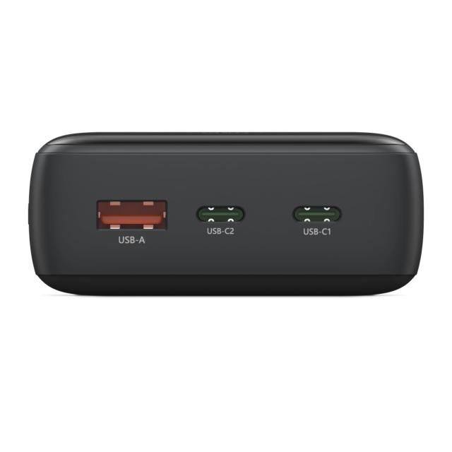 Hama "PD20-W20" Power Pack, 20,000 mAh, Output: 2x USB-C, USB-A, Fast Charging, 