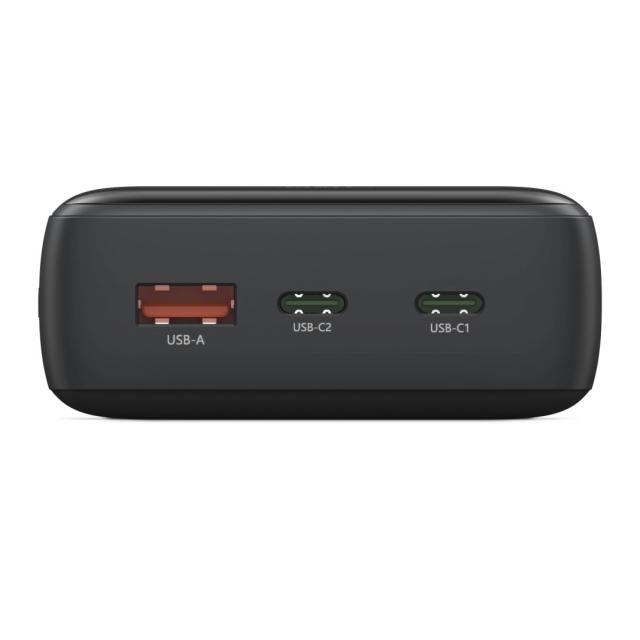 Hama "PD20-W20" Power Pack, 20,000 mAh, Output: 2x USB-C, USB-A, Fast Charging, 