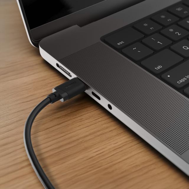 Hama Charging Cable, USB-A - USB-C, 2 m, black 
