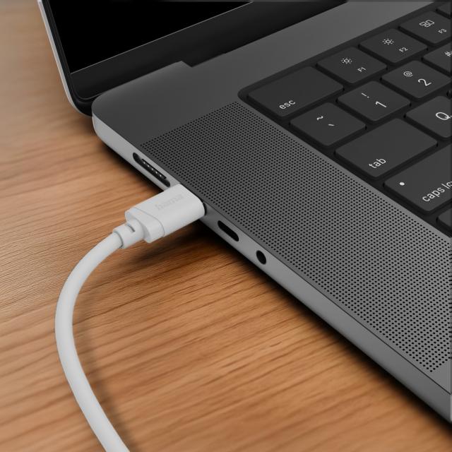 Hama Charging Cable, USB-A - USB-C, 2 m, white 