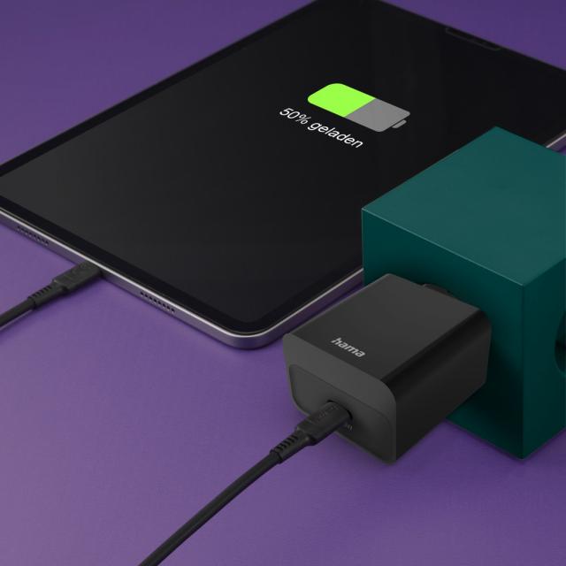 HAMA Бързо зарядно, USB-C, PD, 20 W, черно 