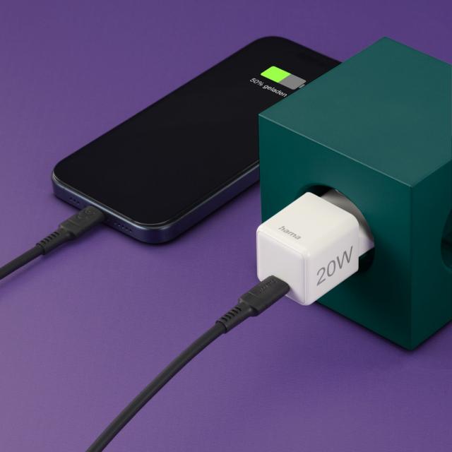 Super mini Fast Charger, USB-C, 20 W, HAMA-201980 