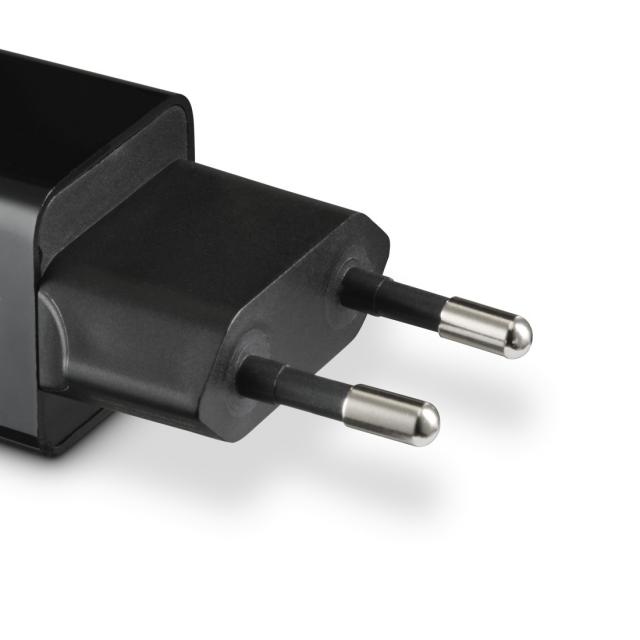 HAMA Бързо мини зарядно 220V, USB-C, PD/Qualcomm, 25 W, черен 
