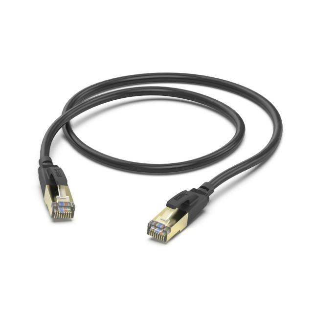 Hama Network Cable, CAT-8, 40 Gbit/s, S/FTP Shielded, 0.5 m 