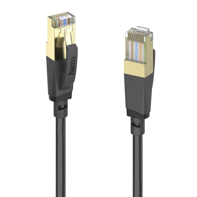 Hama Network Cable, CAT-8, 40 Gbit/s, S/FTP Shielded, 5 m 