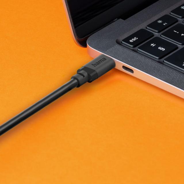 Hama USB Cable, USB-A Plug – USB-C Plug, USB 3.2 Gen 1, 5 Gbit/s, 1.5 m 