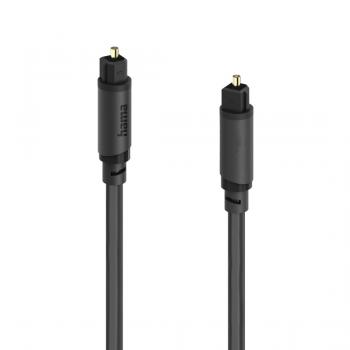 Hama Audio Optical Fibre Cable, ODT Plug (Toslink), 3.0 m