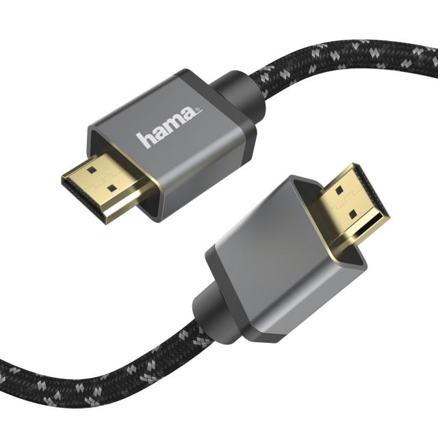 Hama Ultra High Speed HDMI™ Cable, Certified, Plug - Plug, 8K, Alu, 5.0 m 
