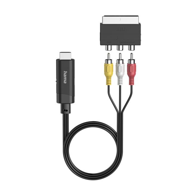 Hama AV converter, Scart/Cinch to HDMI 