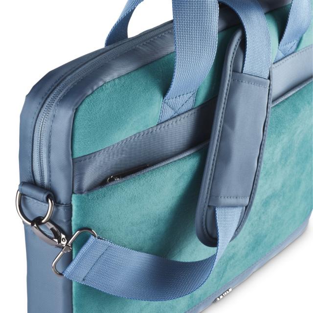 Hama "Velvet" Laptop Bag from 34 - 36 cm (13.3" - 14.1"), Petrol blue 