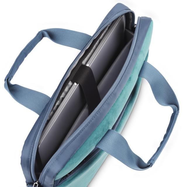 Hama "Velvet" Laptop Bag, from 40 - 41 cm (15.6"- 16.2"), petrol blue 