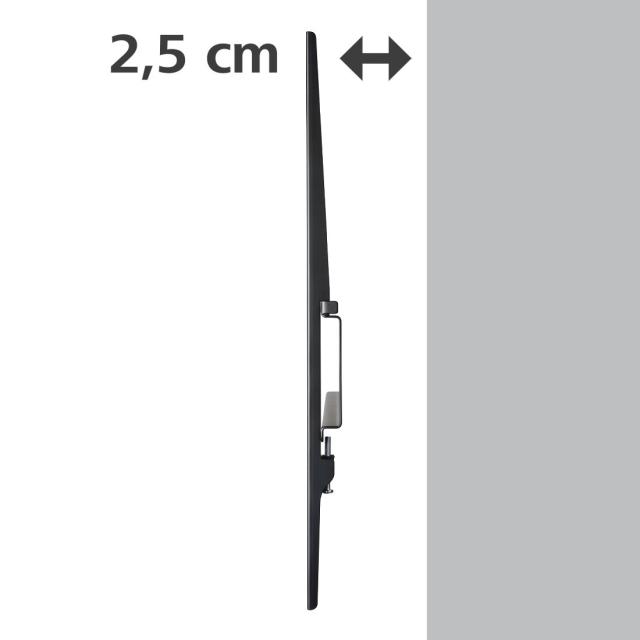 Hama TV Wall Bracket, Rigid, 229 cm (90") to 60 kg, 220815 