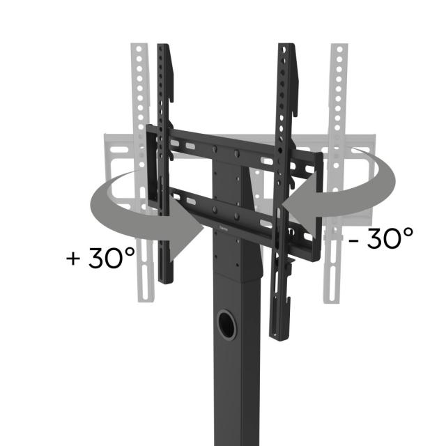 HAMA Стойка за TV, регулируема, 165 cm (65"), до 35 кг, 220868 