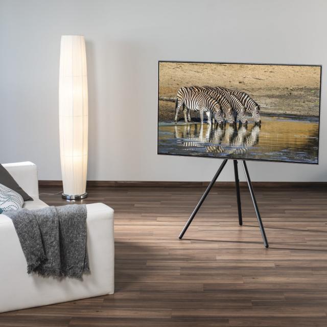 Hama TV Stand, Free-standing Easel, Height-adjustable, 191 cm (75") up to 40 kg 