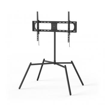 Hama Free-standing TV Stand, Swivel, Height-adjustable, 229 cm (90") up to 50 kg
