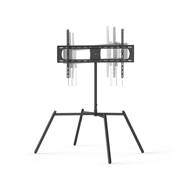 Hama Free-standing TV Stand, Swivel, Height-adjustable, 229 cm (90") up to 50 kg 