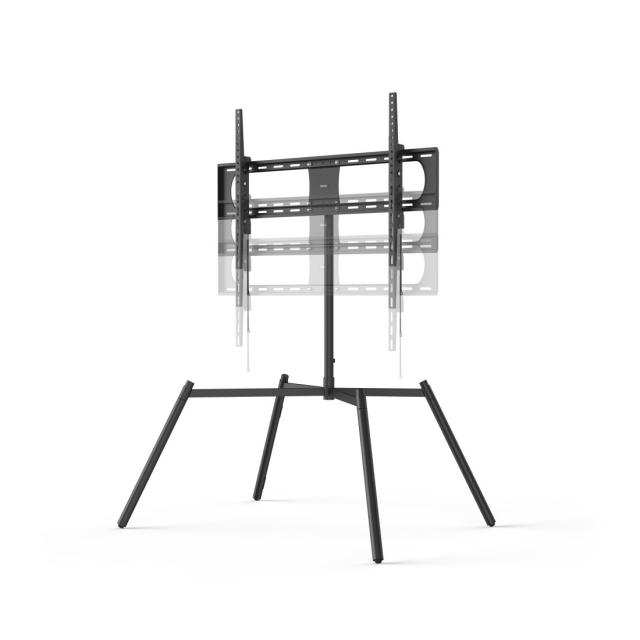 Hama Free-standing TV Stand, Swivel, Height-adjustable, 229 cm (90") up to 50 kg 
