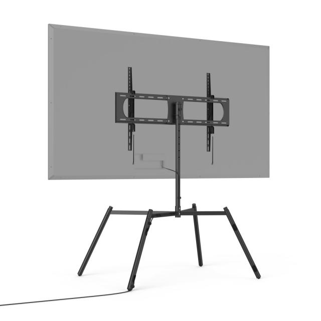 Hama Free-standing TV Stand, Swivel, Height-adjustable, 229 cm (90") up to 50 kg 
