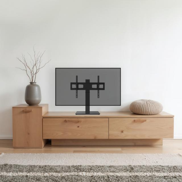 Hama TV Stand, Swivel, Height-adjustable, 191 cm (75") up to 40 kg 