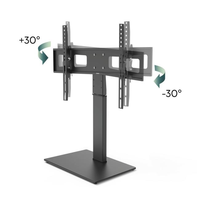 Hama TV Stand, Swivel, Height-adjustable, 191 cm (75") up to 40 kg 