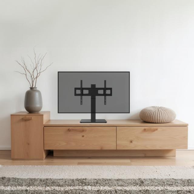 Hama TV Stand, Swivel, Height-adjustable, 191 cm (75") up to 40 kg 