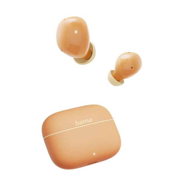 HAMA Блутут слушалки "Freedom Buddy II", True Wireless, Оранжев 