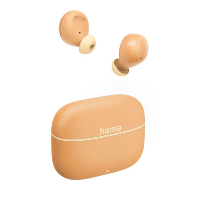 HAMA Блутут слушалки "Freedom Buddy II", True Wireless, Оранжев 