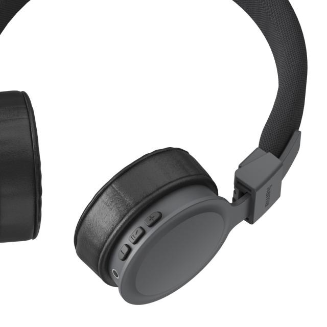 Hama "Freedom Lit III" Bluetooth® Headphones, On-Ear, Foldable, with Microphone, black 