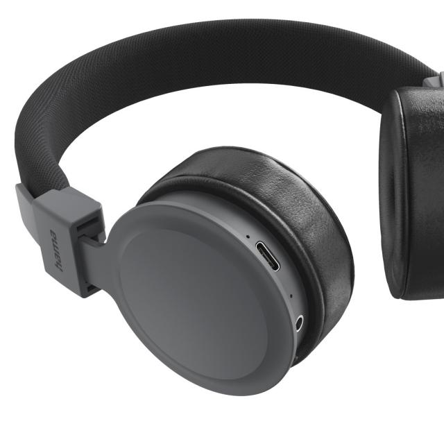 Hama "Freedom Lit III" Bluetooth® Headphones, On-Ear, Foldable, with Microphone, black 